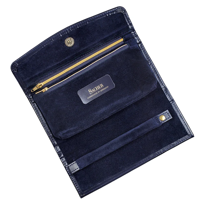 Schmuckrolle acuro / navy (Leder)