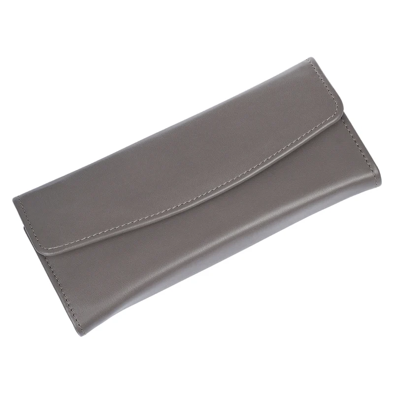 Schmuckrolle fleur venice / grau (Leder)