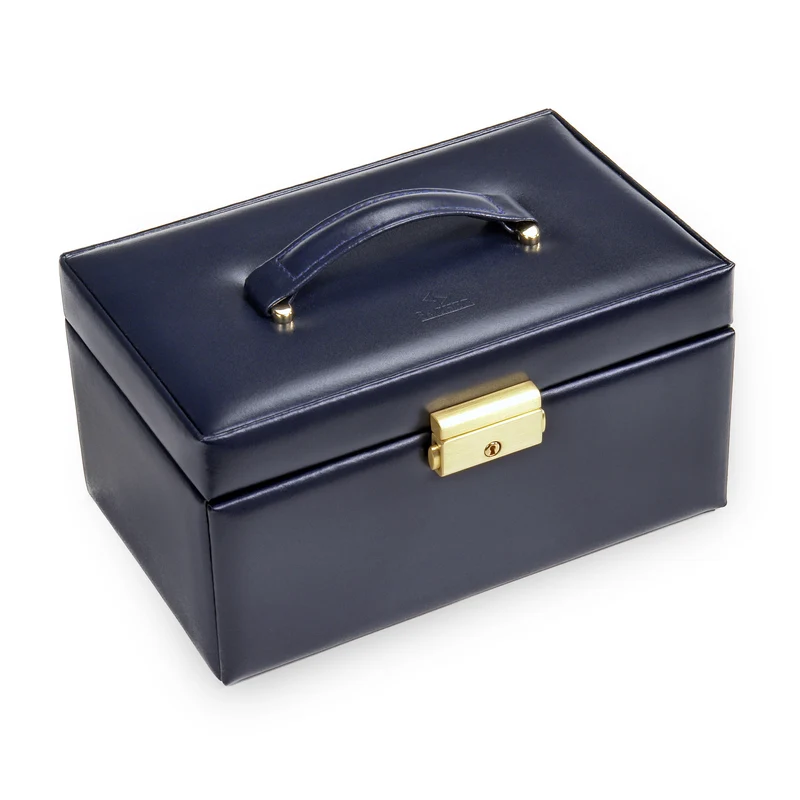Schmuckkasten Elly acuro / navy (Leder)