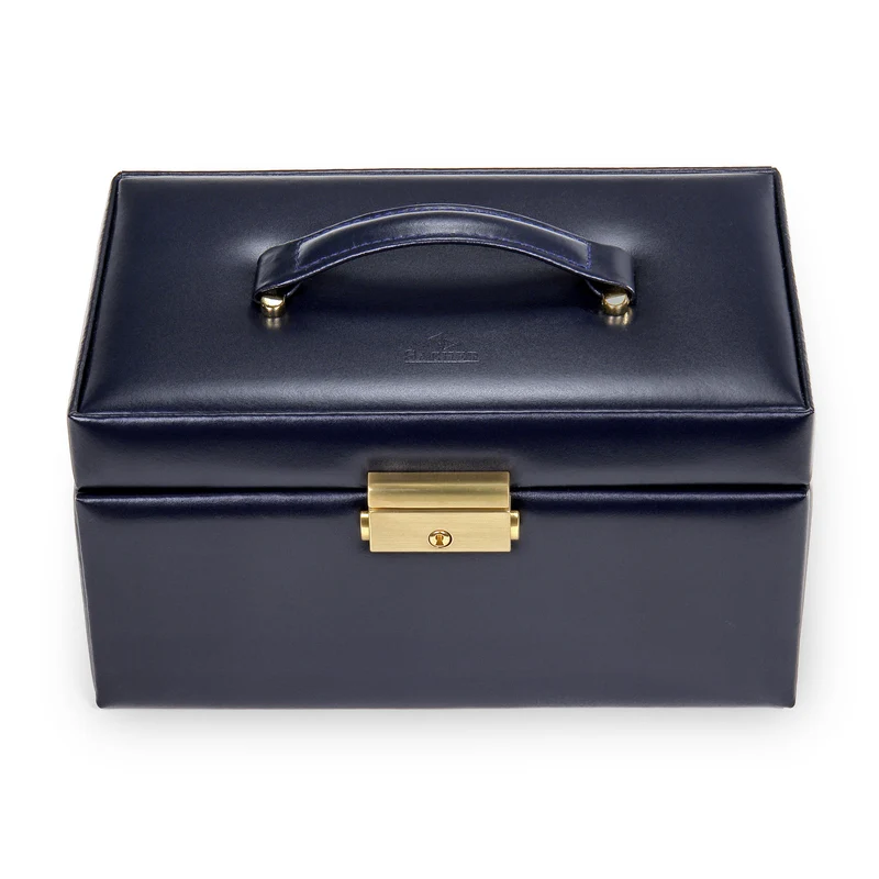 Schmuckkasten Elly acuro / navy (Leder)
