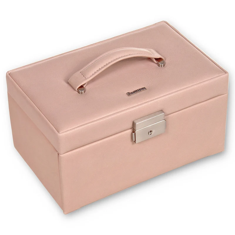 Schmuckkasten Elly pastello / rosé (Leder)