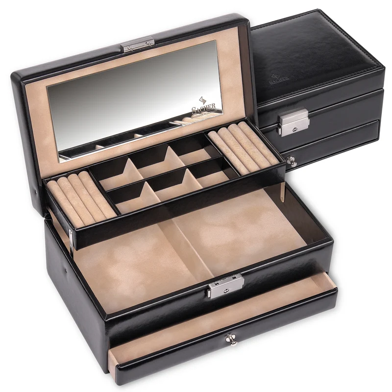 Schmuckkasten Helen new classic / schwarz