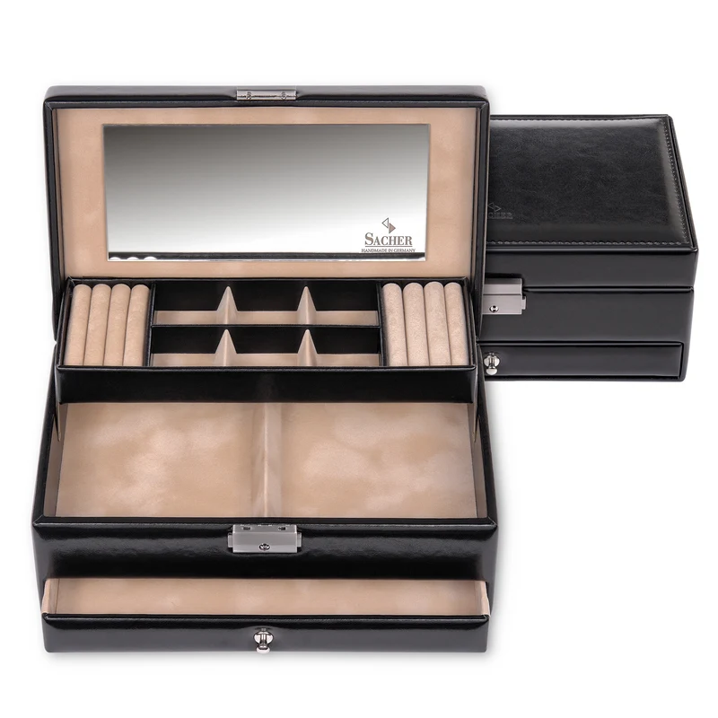 Schmuckkasten Helen new classic / schwarz