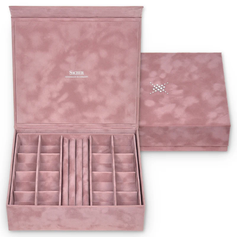 Schmuckbox Nora crystalo / alt rosé