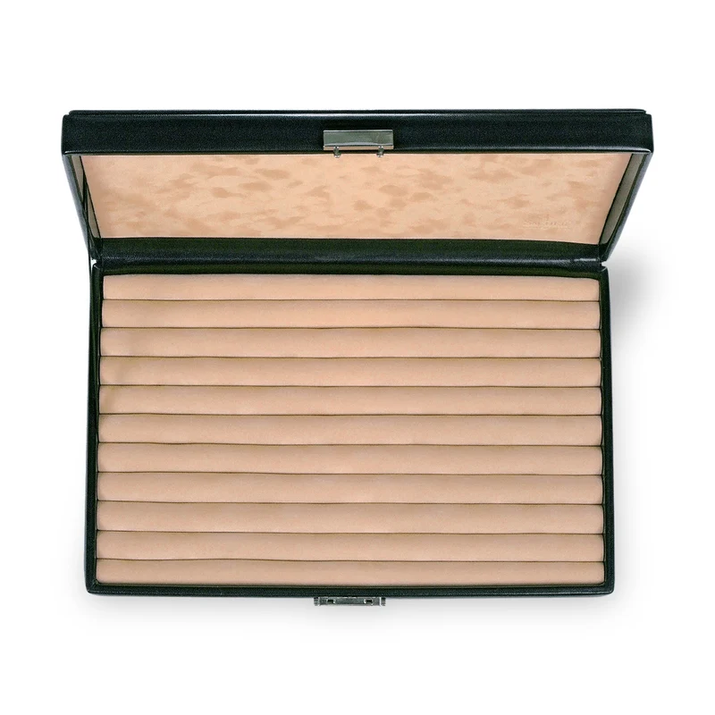 Ringetui new classic / schwarz (Leder)