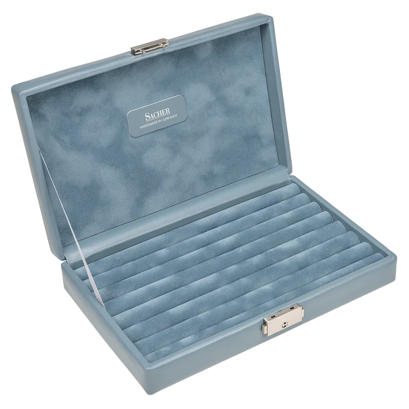 Ringetui pastello / hellblau (Leder)