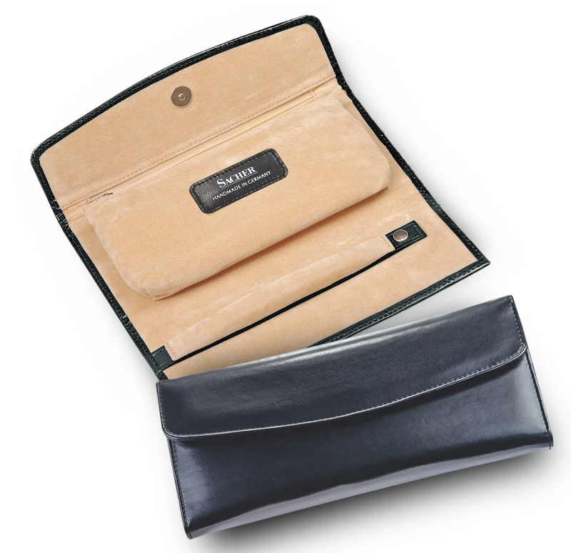 Schmuckrolle new classic / schwarz (Leder)