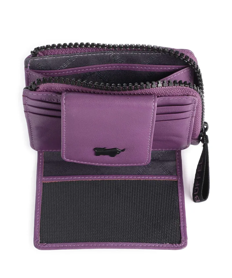 Braun Büffel Capri Kreditkartenetui viola