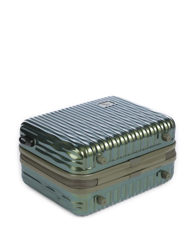 Pack Easy Flow Kosmetikkoffer bronze green
