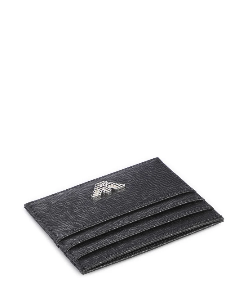 Emporio Armani Business Regenerated Kreditkartenetui black