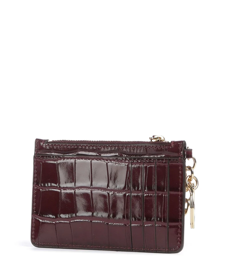 Lauren Ralph Lauren Small Kreditkartenetui dark garnet
