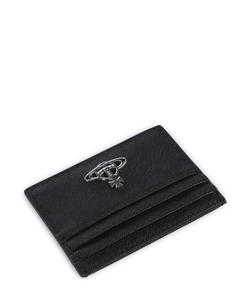 Vivienne Westwood Saffiano Kreditkartenetui black