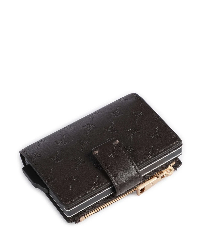 JOOP! Leggero Stampa C-Four Kreditkartenetui dark brown