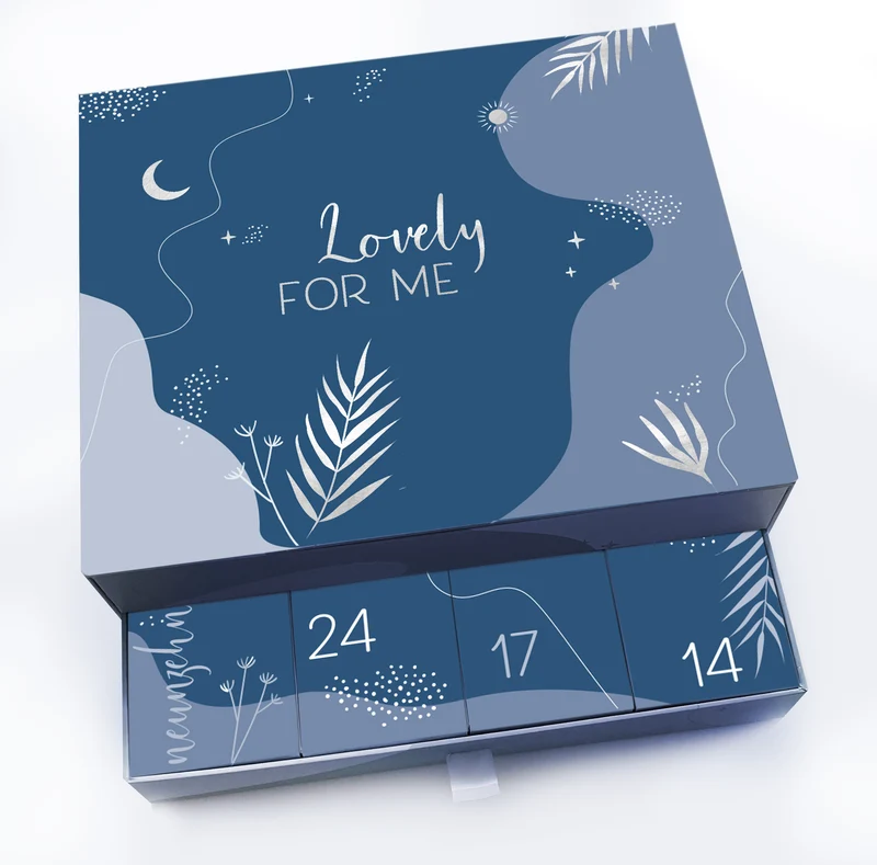 Echtschmuck Adventskalender Sterlingsilber für Frauen - Limitiert