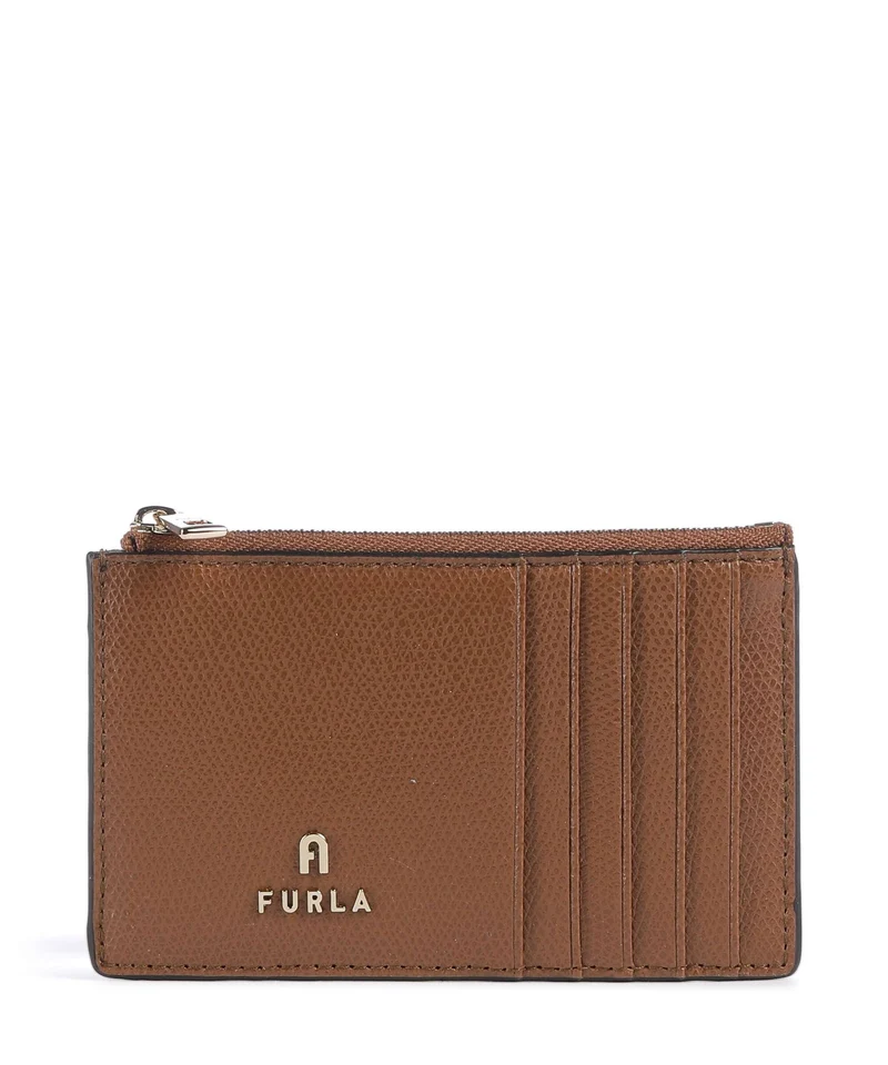 Furla Camelia M Kreditkartenetui cognac