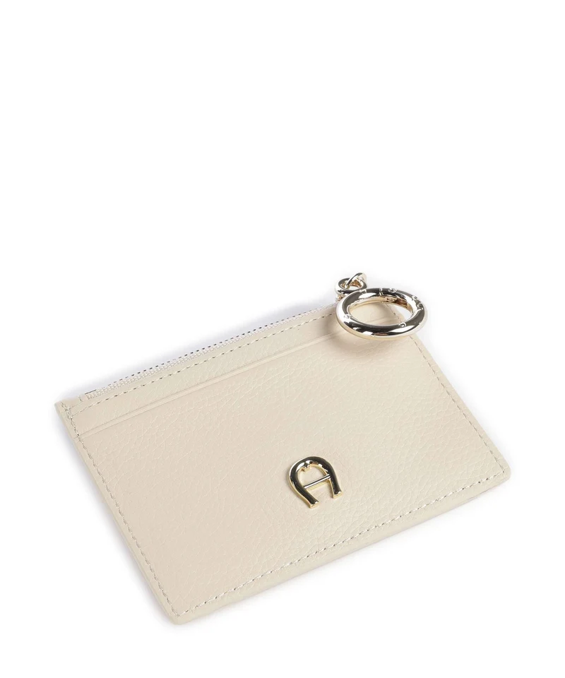 Aigner Zita Kreditkartenetui macadamia white